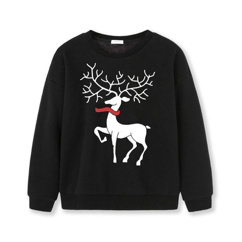 Christmas Sweat Warm Long Sleeve Top